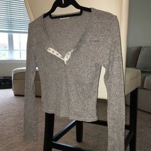 Cute Ribbed Crop Top